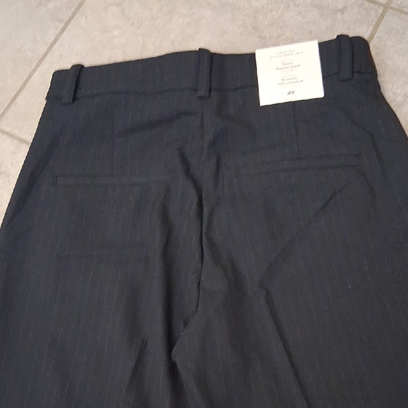 H&M Womens Pinstripe Trousers - Picture 9 of 10